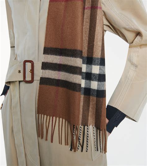 replica burberry giant check scarf|Burberry Washed Giant Check Cashmere Scarf .